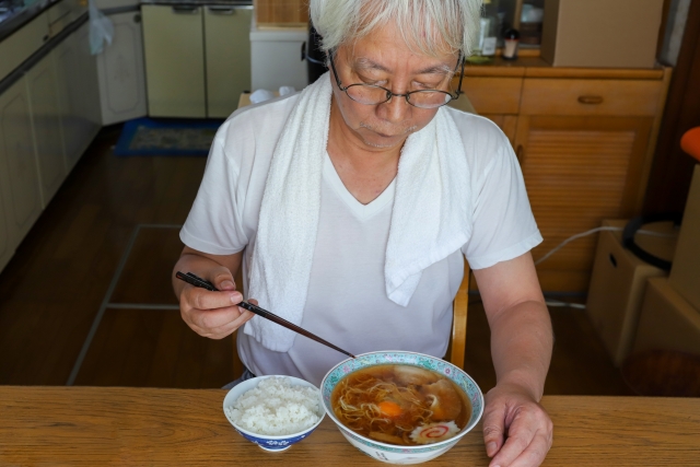 一人暮らしの食事